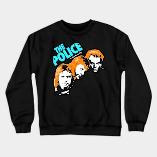 Wrapped Around Your Style Embrace Polices Band's Signature Rock Aesthetic Crewneck Sweatshirt